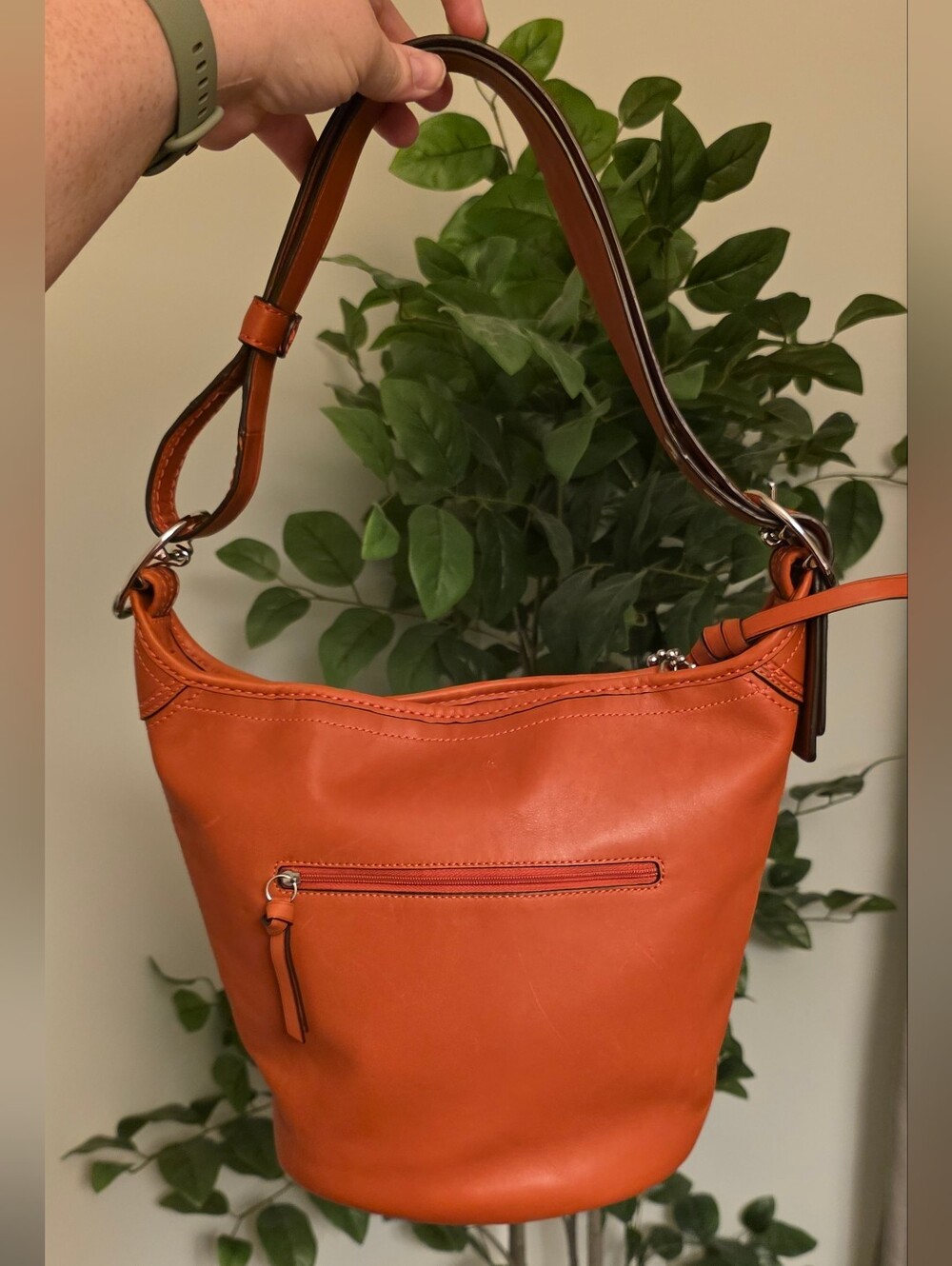 Coach Medium Chili Bleecker Bucket Bag F13353 - Picture 6 of 9